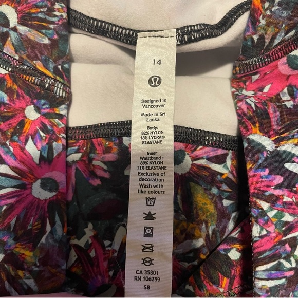 Lululemon Base Pace High Rise Fleece tight - Picture 6 of 9